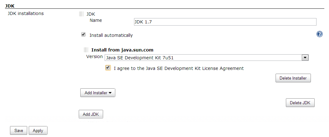 jenkins java installation